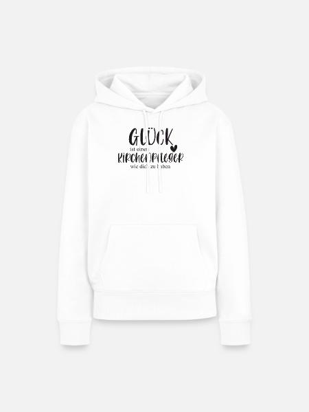Kirchenpfleger Kirche Ehrenamt Bedanken Geschenk - Frauen Premium Bio Hoodie - Weiß