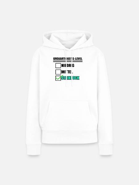 Astrologie Steinbock Statement Tierkreiszeichen - Frauen Premium Bio Hoodie - Weiß