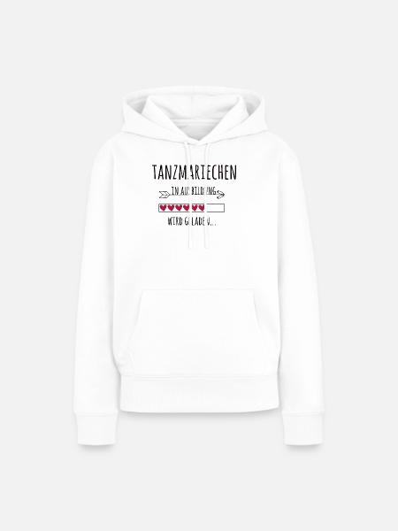 Tanzmariechen Garde Fasching Karneval Geschenk - Frauen Premium Bio Hoodie - Weiß