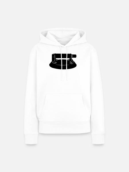 Glasvakuumglaser - Frauen Premium Bio Hoodie - Weiß