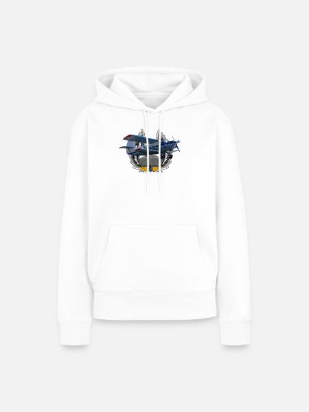 An-2 - Frauen Premium Bio Hoodie - Weiß