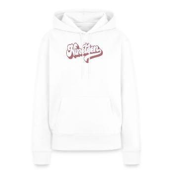 Dix-neuf filles 19e anniversaire Femmes 19 ans - Sweat à capuche Premium bio Femme - blanc - Devant - Julia (174cm)