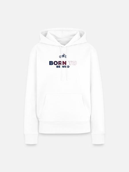 Freude am Fahren - Frauen Premium Bio Hoodie - Weiß
