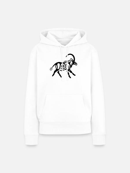 Zobel - Frauen Premium Bio Hoodie - Weiß
