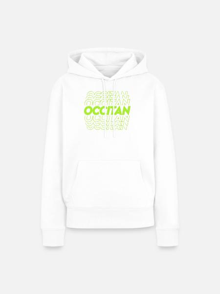 OKZITANISCH - Frauen Premium Bio Hoodie - Weiß