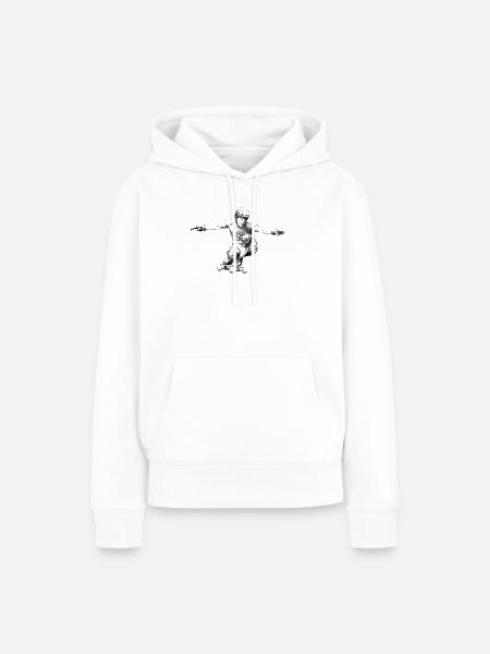 Skateboarding - Frauen Premium Bio Hoodie - Weiß