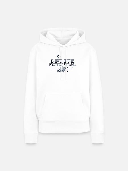 Infinite Potential - Frauen Premium Bio Hoodie - Weiß