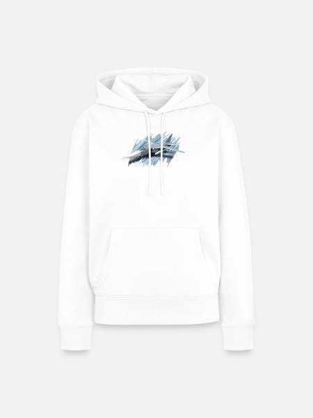 Su-24 - Frauen Premium Bio Hoodie - Weiß