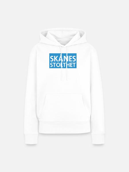 Skåne Pride Illustration - Frauen Premium Bio Hoodie - Weiß