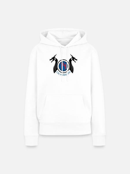 14 Calvadosium - Frauen Premium Bio Hoodie - Weiß