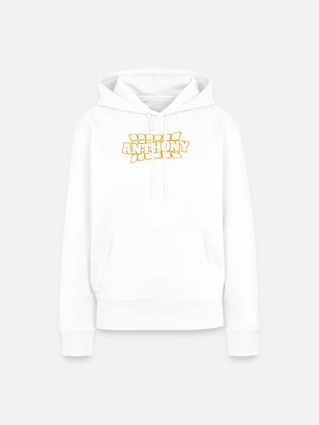 Anthony - Frauen Premium Bio Hoodie - Weiß