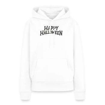 Frohes Halloween Zerrissen - Frauen Premium Bio Hoodie - Weiß - Vorne - Julia (174cm)