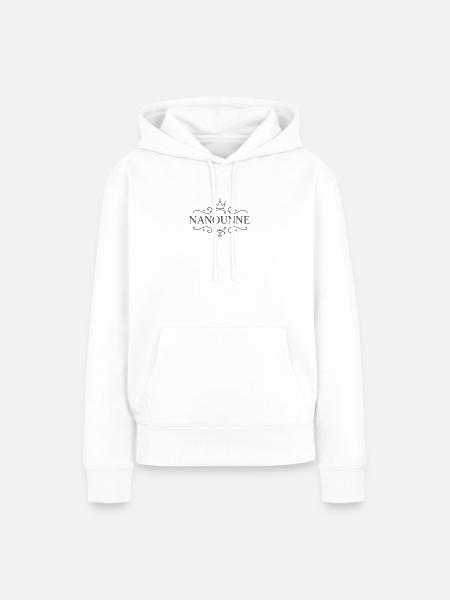 213753154_352403027_BCC2D85F_A5BA_4977_86A9_13F - Frauen Premium Bio Hoodie - Weiß