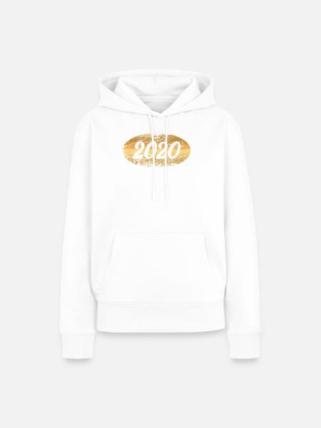Edelmetall 2020 - Frauen Premium Bio Hoodie - Weiß