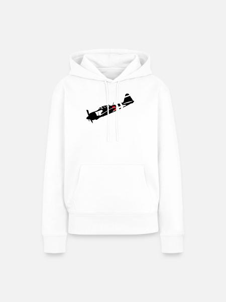Zero - Frauen Premium Bio Hoodie - Weiß