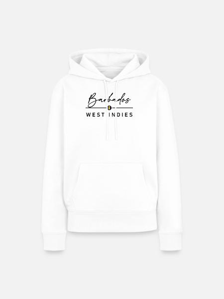 Barbados - West Indies - Karibik - Frauen Premium Bio Hoodie - Weiß