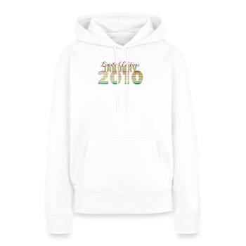 16. Geburtstag Limited Edition (SCR) 01/2010 - Frauen Premium Bio Hoodie - Weiß - Vorne - Julia (174cm)