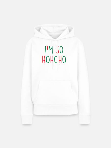 Christmas Weihnachten - Frauen Premium Bio Hoodie - Weiß
