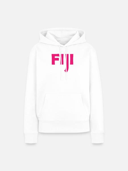 Fiji - Fidschi - Inseln - Pazifik - Südsee - Frauen Premium Bio Hoodie - Weiß