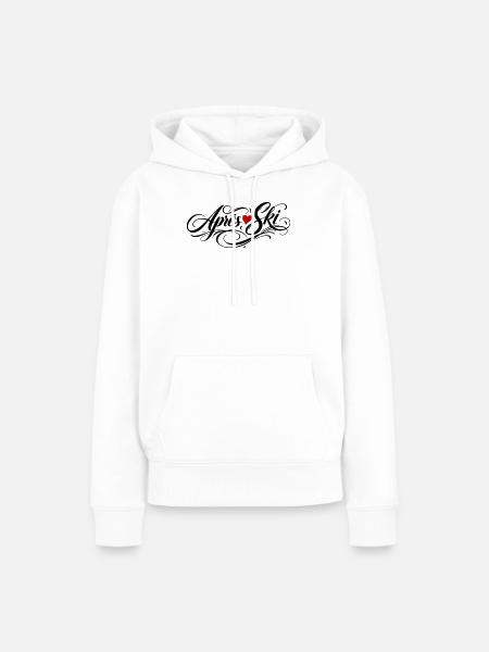 Apres Ski Liebe - Frauen Premium Bio Hoodie - Weiß