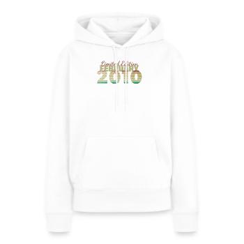 16. Geburtstag Limited Edition (SCR) 02/2010 - Frauen Premium Bio Hoodie - Weiß - Vorne - Julia (174cm)