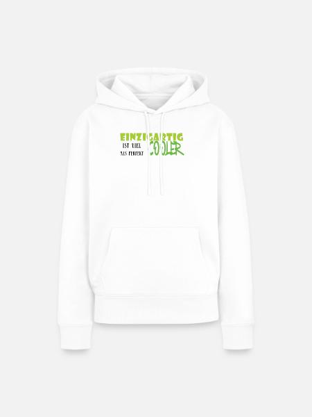 Einzigartig Cooler Graffiti - Frauen Premium Bio Hoodie - Weiß