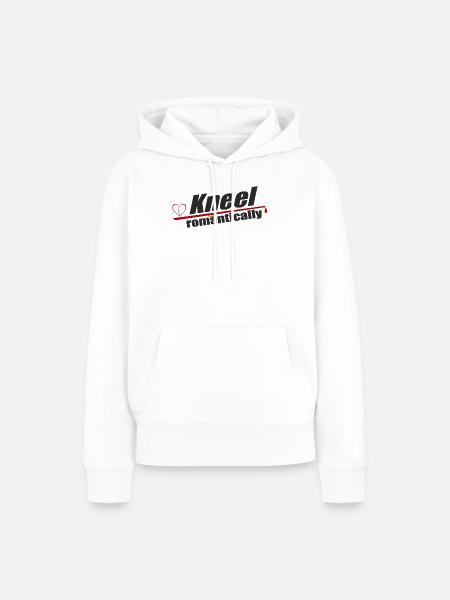 Valentine’s Sparrow Edition - Frauen Premium Bio Hoodie - Weiß