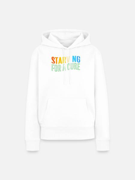 Gastroparese - Frauen Premium Bio Hoodie - Weiß