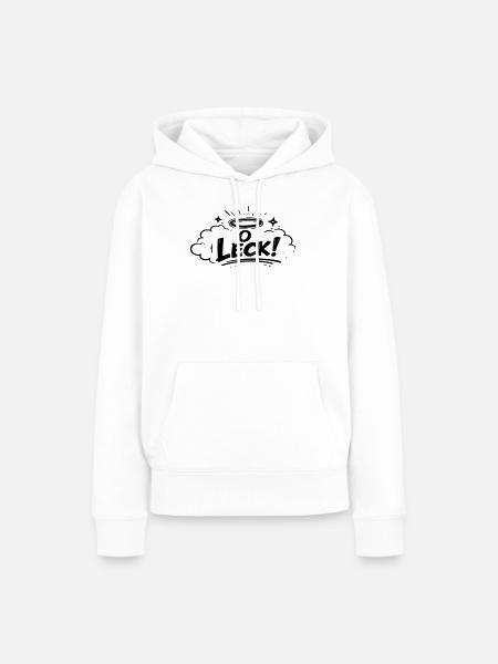 O Leck - Frauen Premium Bio Hoodie - Weiß