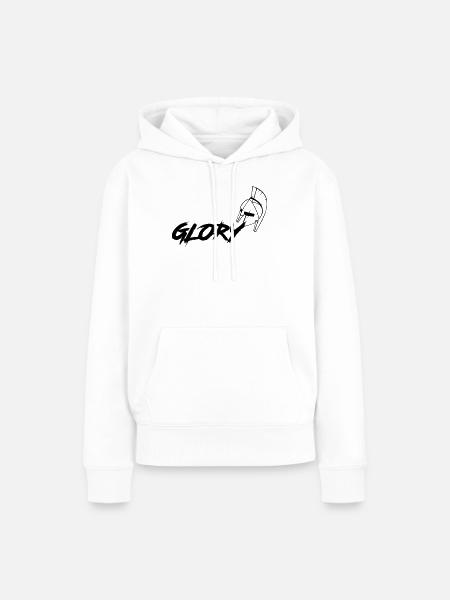 RUHM - Frauen Premium Bio Hoodie - Weiß
