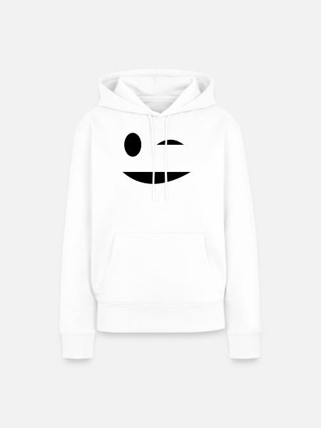 petzauge - Frauen Premium Bio Hoodie - Weiß