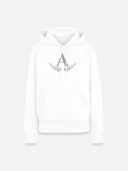 A - Frauen Premium Bio Hoodie - Weiß