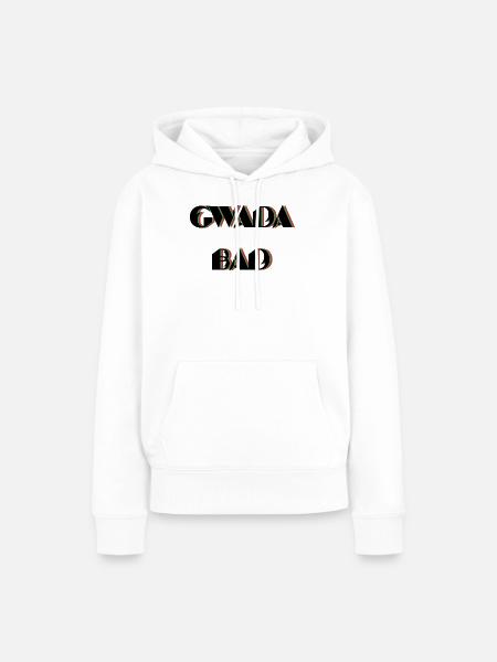 gwada_bad - Frauen Premium Bio Hoodie - Weiß