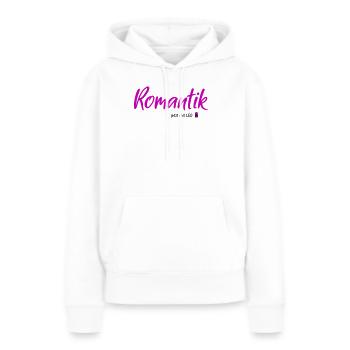 Romantik LED - Frauen Premium Bio Hoodie - Weiß - Vorne - Julia (174cm)