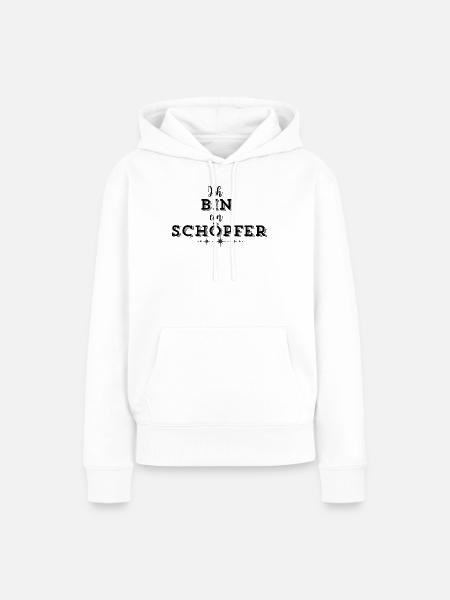 SCHÖPFERKRAFT – Deine Statement Mode - Frauen Premium Bio Hoodie - Weiß