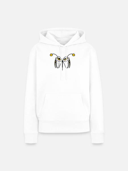 STING - Angry Wasp - Frauen Premium Bio Hoodie - Weiß