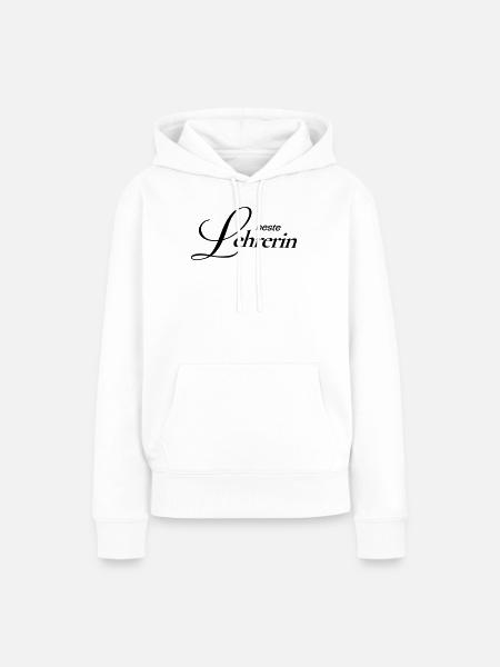 Beste Lehrerin - Frauen Premium Bio Hoodie - Weiß