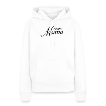 Beste Mama - Frauen Premium Bio Hoodie - Weiß - Vorne - Julia (174cm)