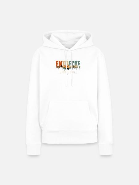 Entdecke Schwarzwald Landschaft - Frauen Premium Bio Hoodie - Weiß