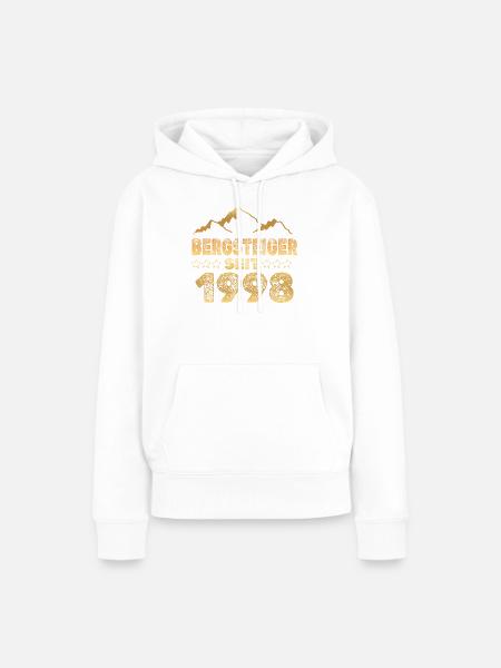 geboren 1998 - Frauen Premium Bio Hoodie - Weiß