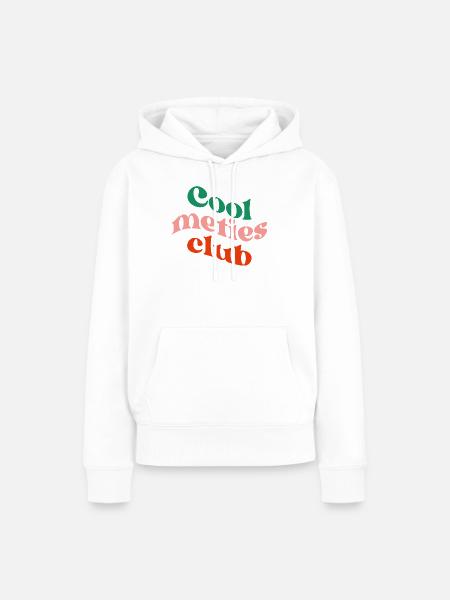 Cool Meties Club - Frauen Premium Bio Hoodie - Weiß