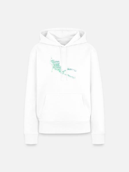 Scuba Diving Geschenkidee für Unterwasserabenteuer - Frauen Premium Bio Hoodie - Weiß