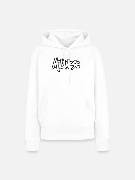 Milanese - Mailänder, Milano - Frauen Premium Bio Hoodie - Weiß