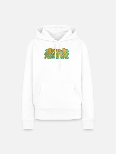 Azubi - Frauen Premium Bio Hoodie - Weiß