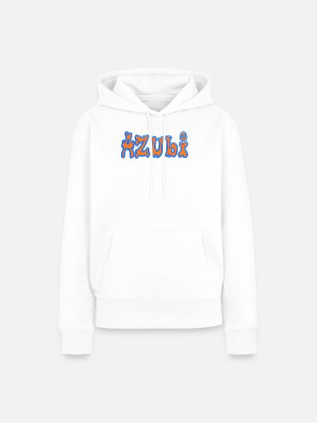 Azubi - Frauen Premium Bio Hoodie - Weiß