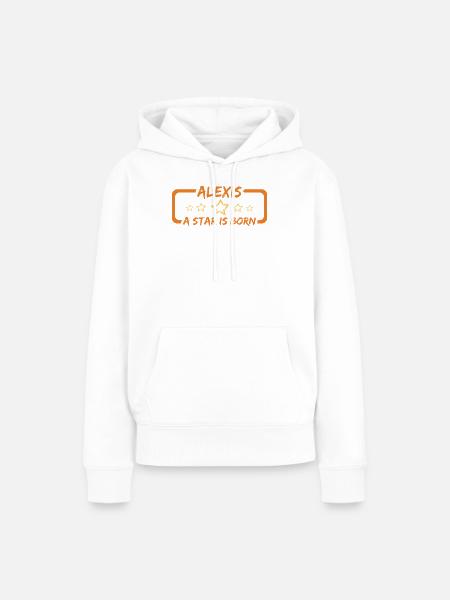Geschenk für Alexis - Frauen Premium Bio Hoodie - Weiß