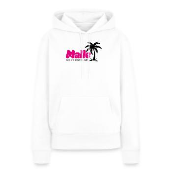 Malle ist nur einmal im Jahr 2026 - pink - Frauen Premium Bio Hoodie - Weiß - Vorne - Julia (174cm)