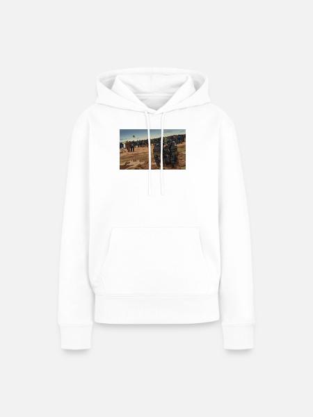 Mud Wizard - Frauen Premium Bio Hoodie - Weiß