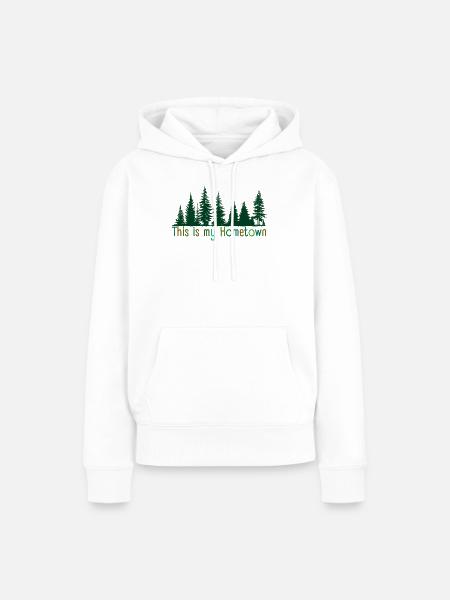 This is my Hometown - Frauen Premium Bio Hoodie - Weiß