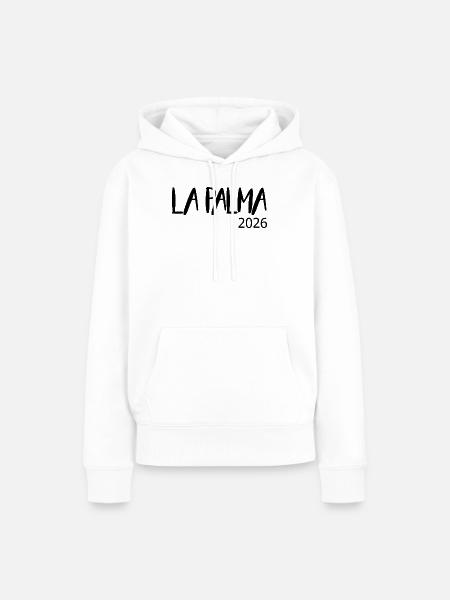 La_Palma_2026 - Frauen Premium Bio Hoodie - Weiß
